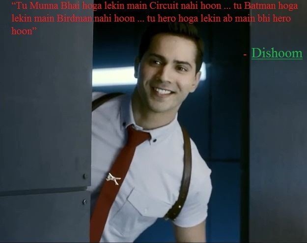 Dishoom movie varun dhavan all dialogues 