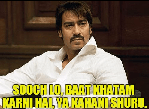 Ajay famous dialogues