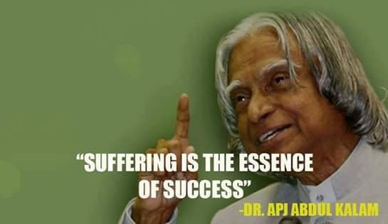Apj Abdul kalam quotes on success