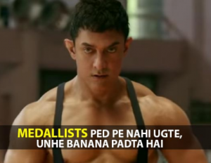 Aamir khan motivation dialogues from Dangal