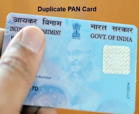 Apply for Duplicate PAN Card