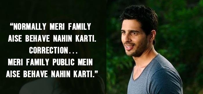 Super hit Dialogue of Kapoor & Sons movie by Sidharth Malhotra