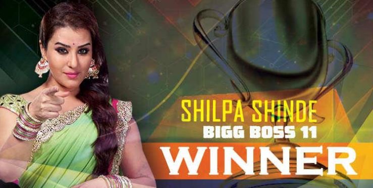 Bigg Boss Season 11 Winner – Shilpa Shinde