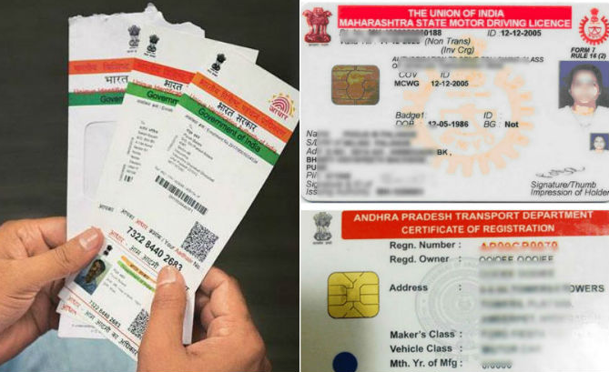 Aadhaar Card To Be mandatory for Getting Driving Licence