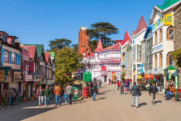 Mall Road Shimla