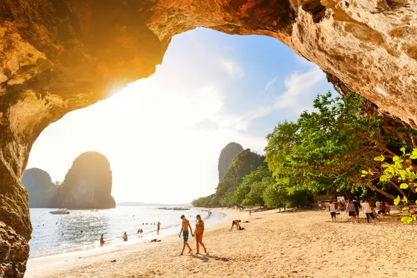 Phra Nang Cavern Beach, Krabi Region Phra Nang Cavern Beach